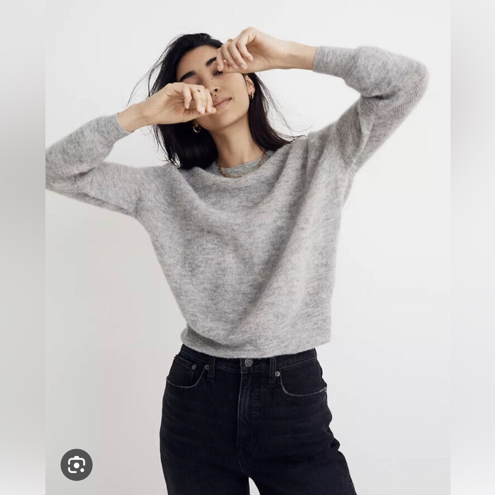 elliston crop pullover sweater